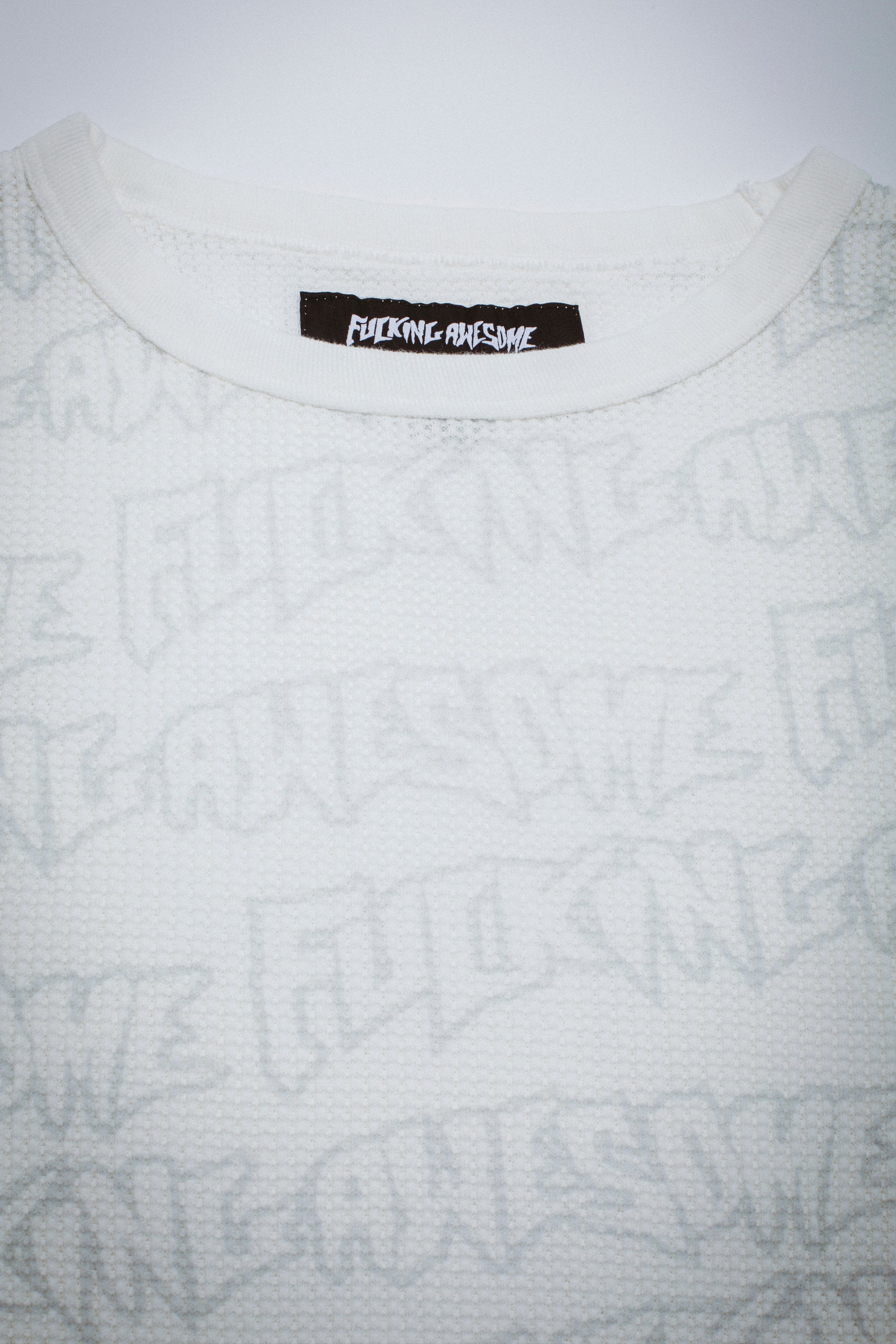 【NEIGHBORHOOD】 FUCKING AWESOME . WAFFLE FABRIC CREWNECK LS Neighborhood FA Waffle Fabric Thermal – Fucking Awesome