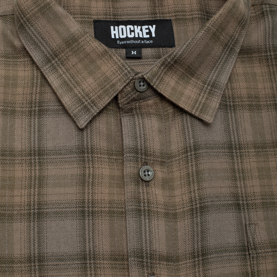 Hockey Long Sleeve Plaid Shirt