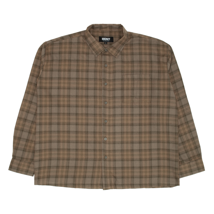 Hockey Long Sleeve Plaid Shirt