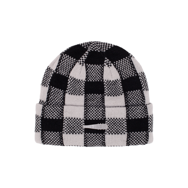Hockey Plaid Beanie