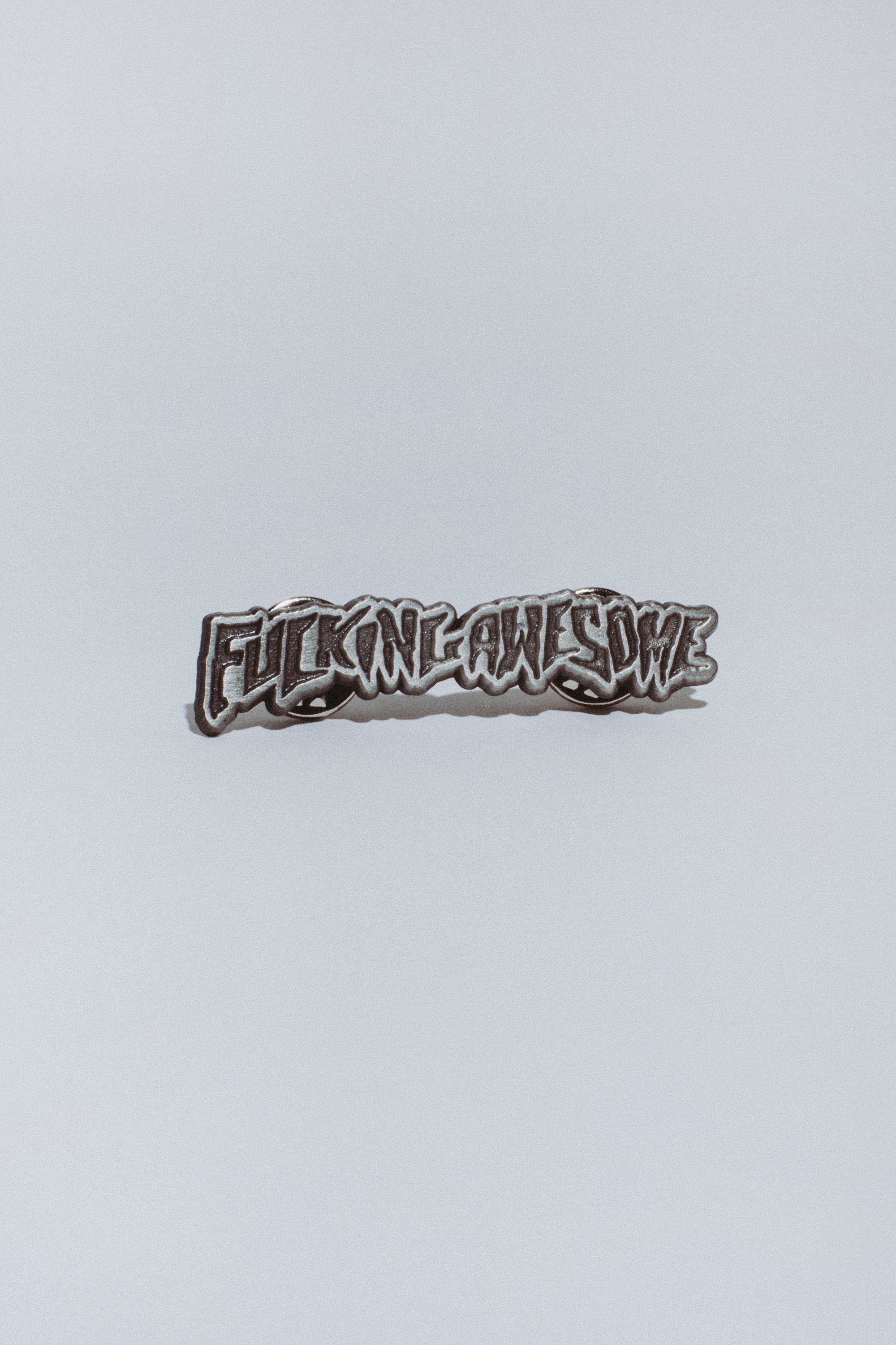 Stamp Logo Pin Badge – Fucking Awesome