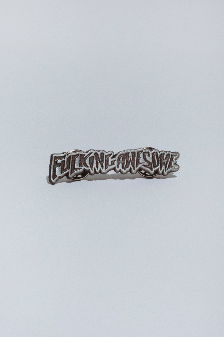 Stamp Logo Pin Badge