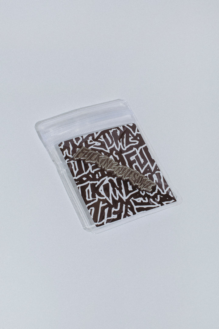 Stamp Logo Pin Badge
