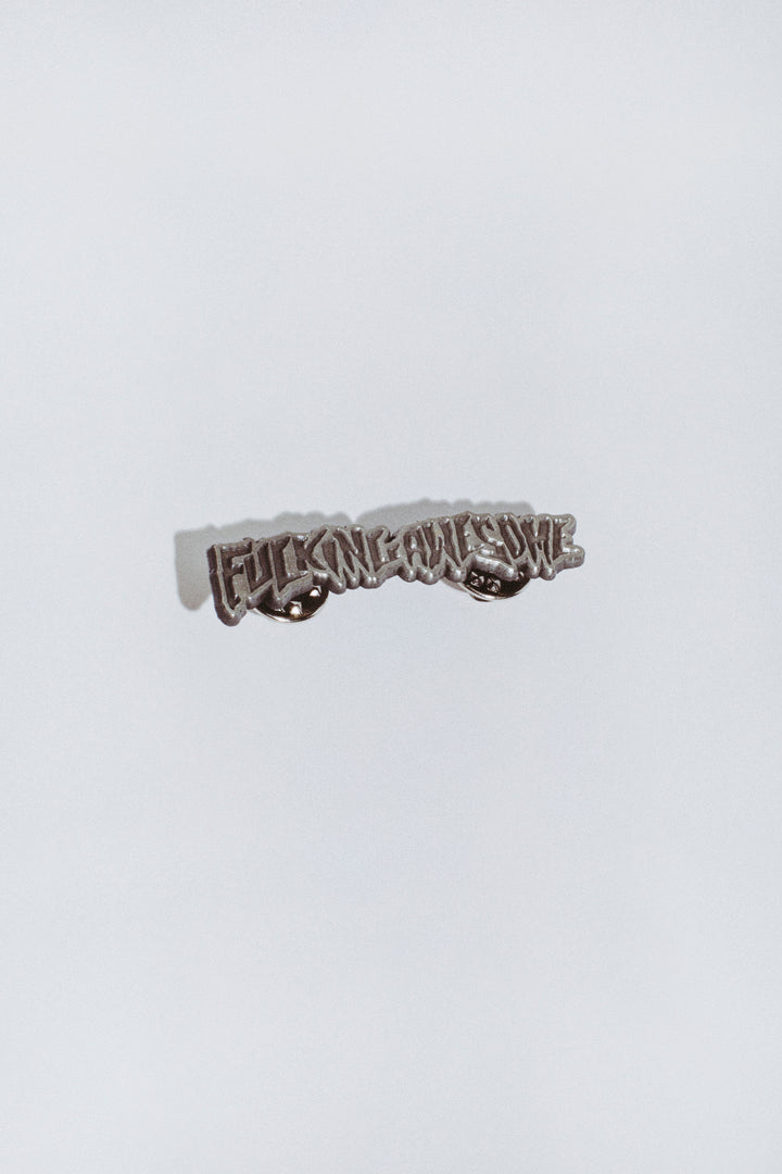 Stamp Logo Pin Badge