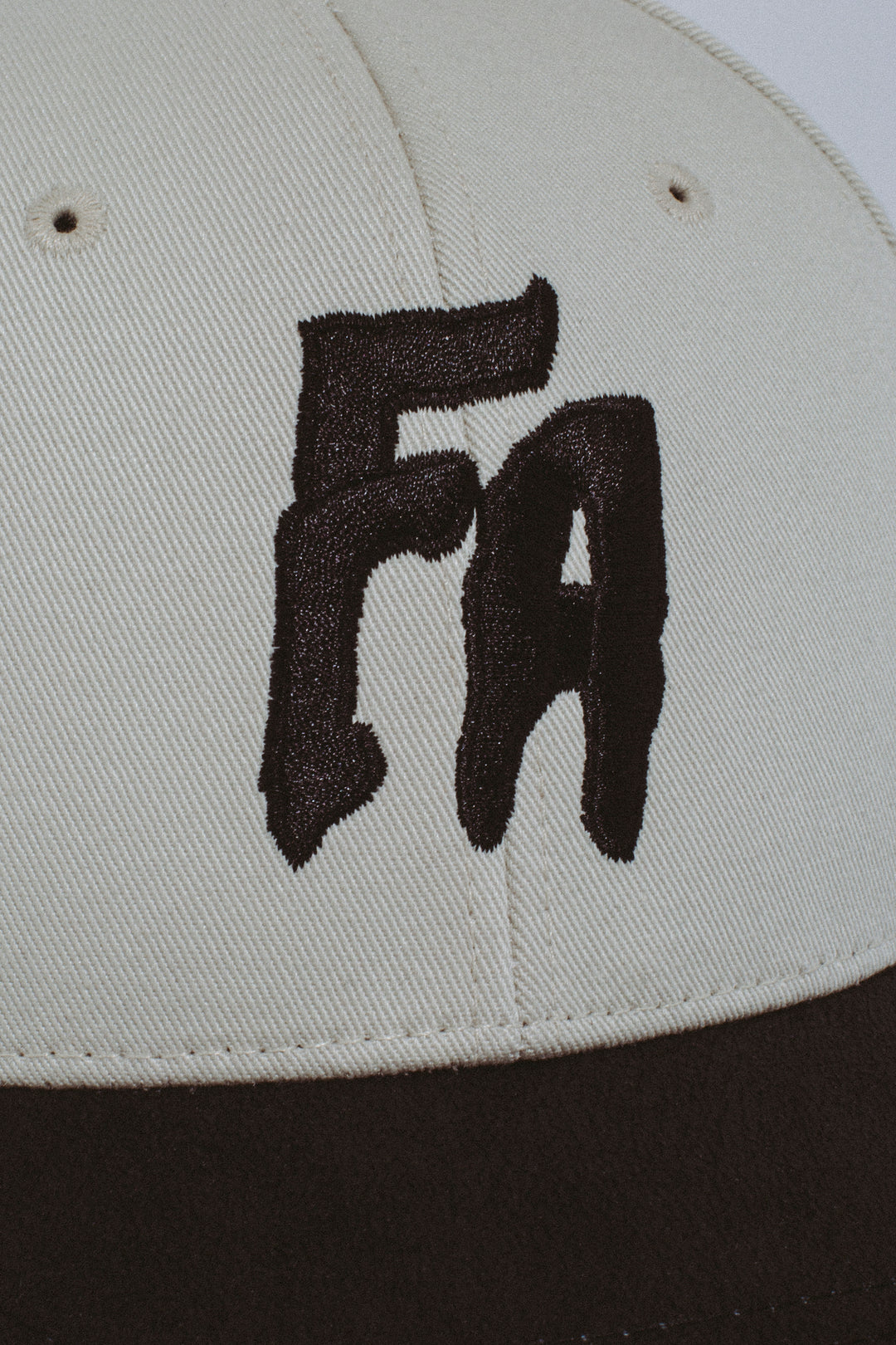 Faux Leather 2 Tone Cap