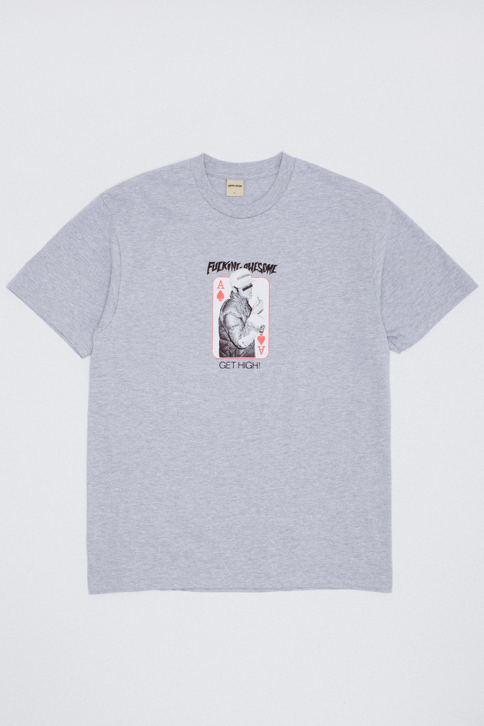 トップス INDEPENDENT FUCK OFF Tee FA X Independent Get High Tee – Fucking Awesome