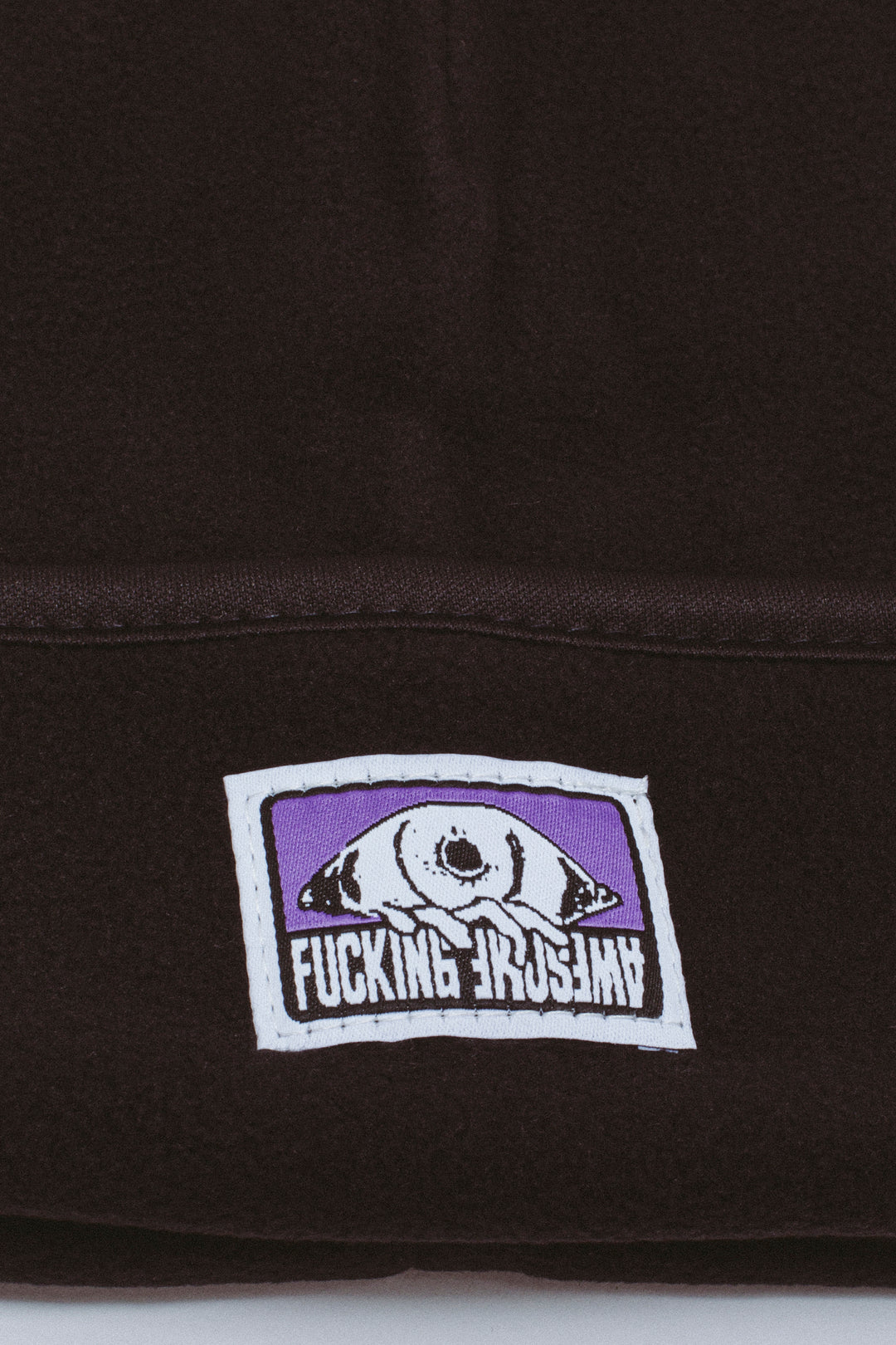 Micro Fleece Eye Patch Beanie