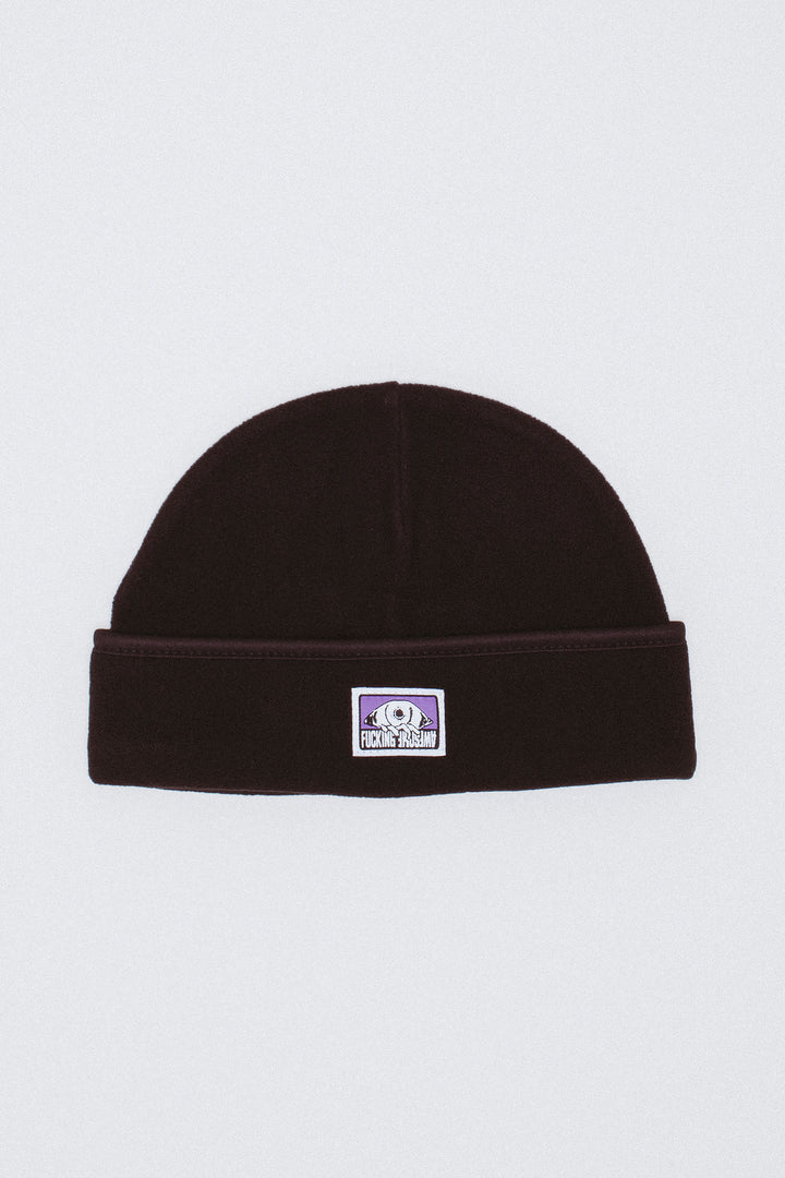 Micro Fleece Eye Patch Beanie