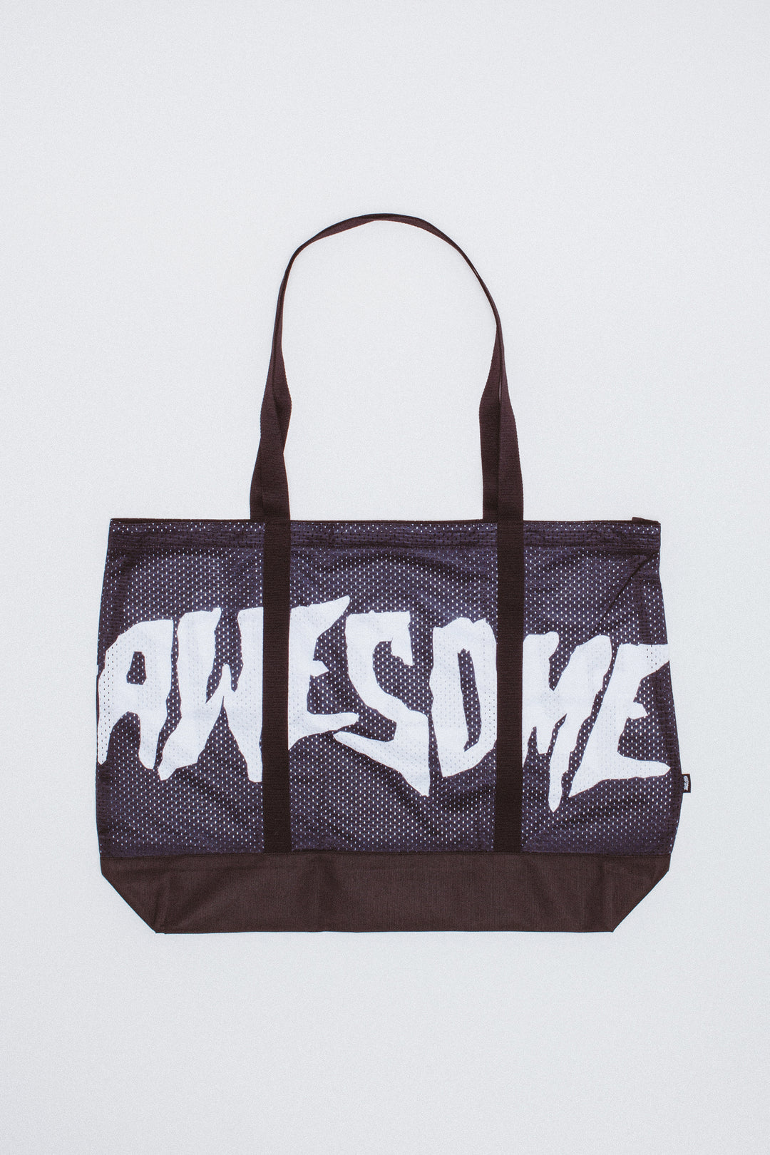 Stamp Logo Mesh Tote Bag