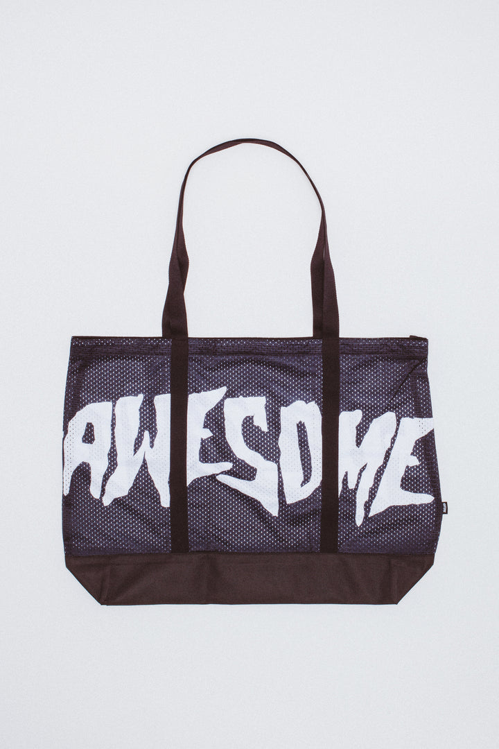 Stamp Logo Mesh Tote Bag
