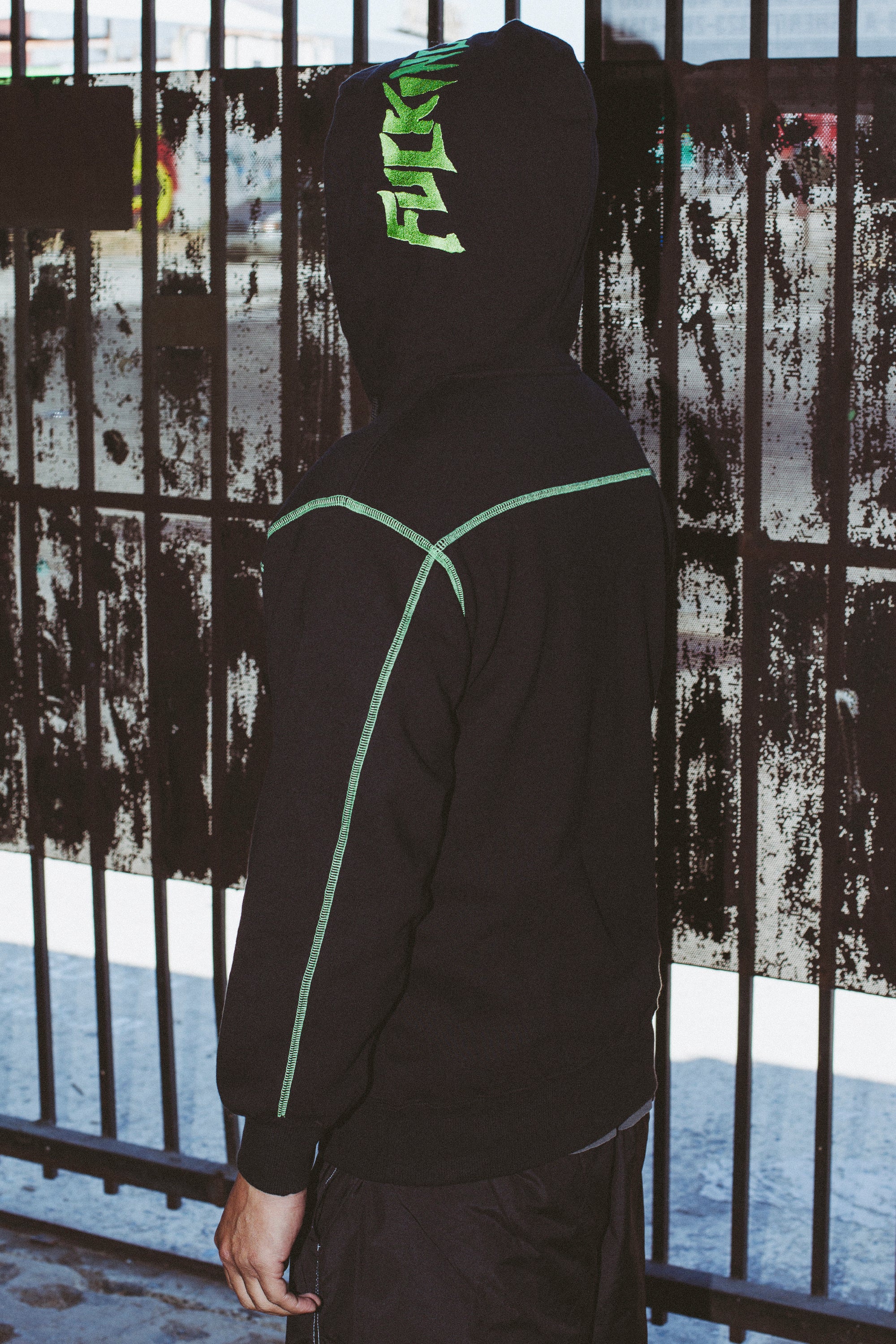 Stitched Hoodie – Fucking Awesome