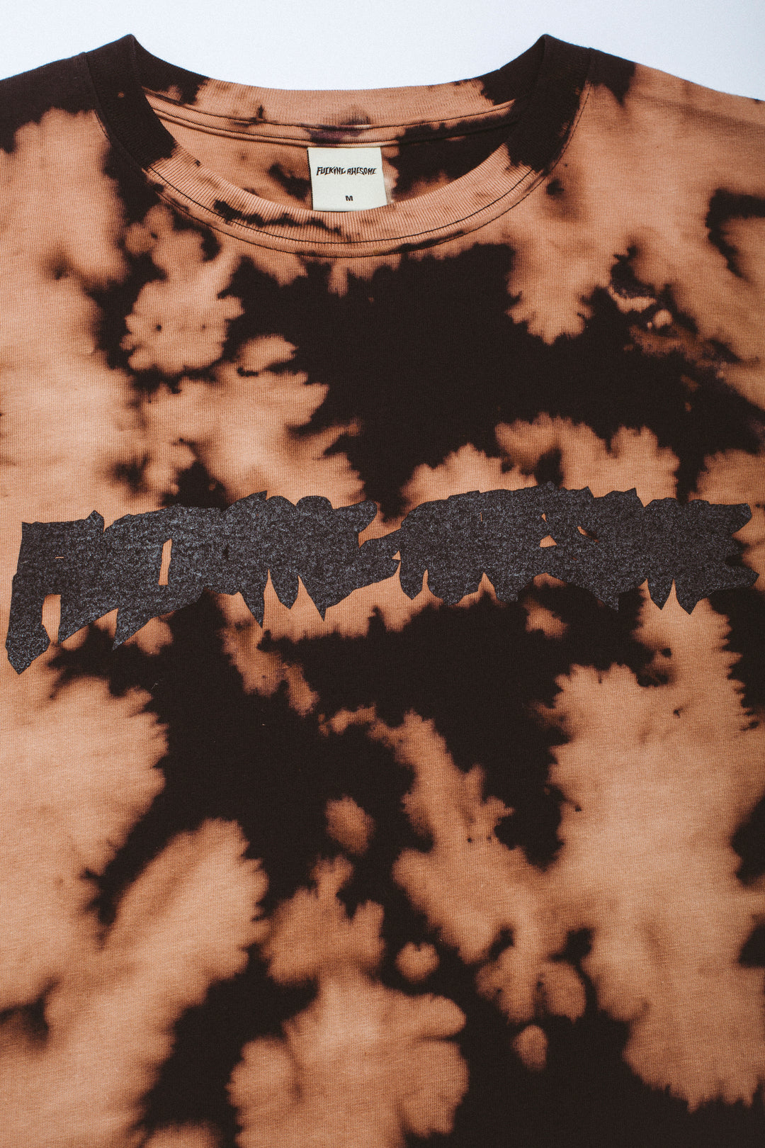 Bleached Ink Trap Logo Tee