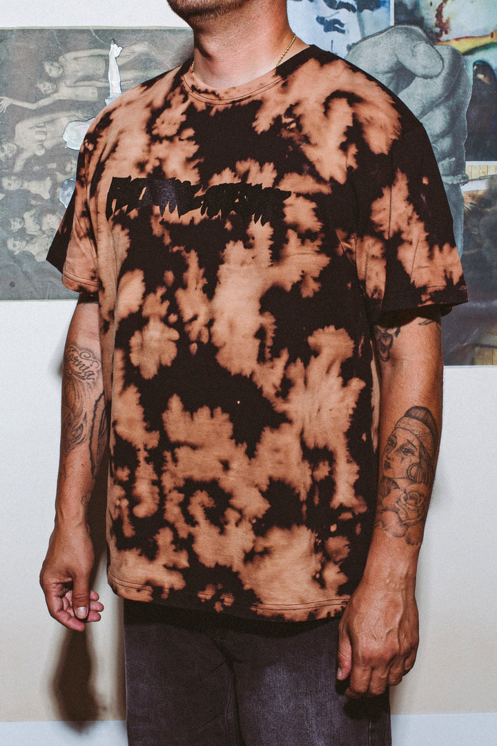 Bleached Ink Trap Logo Tee