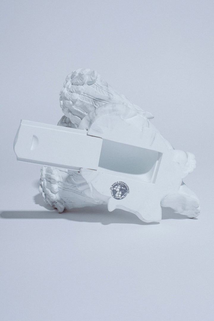 Marble Cherub Hide-A-Key