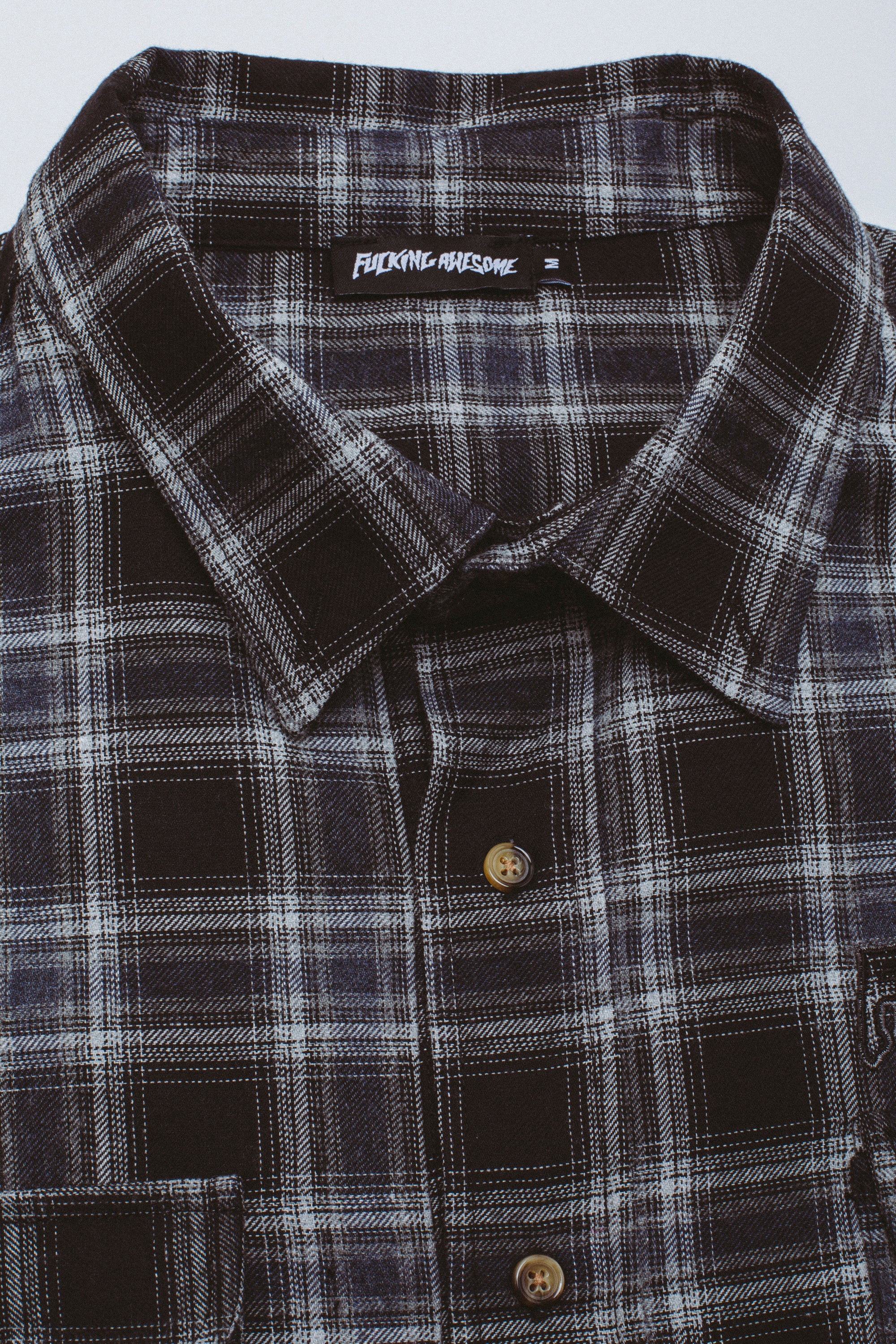 Bruce's Oversized Flannel – Fucking Awesome