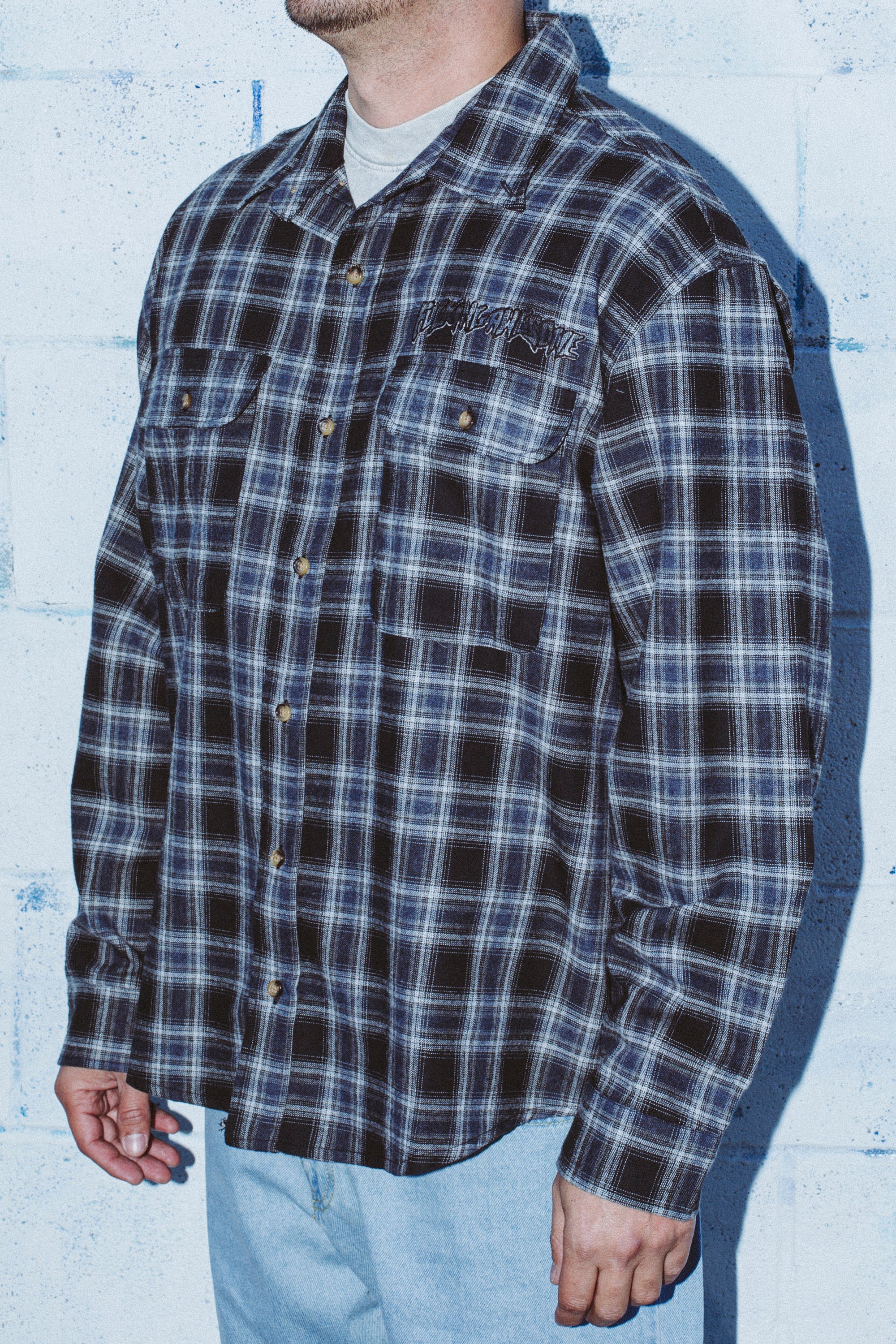 Bruce's Oversized Flannel – Fucking Awesome