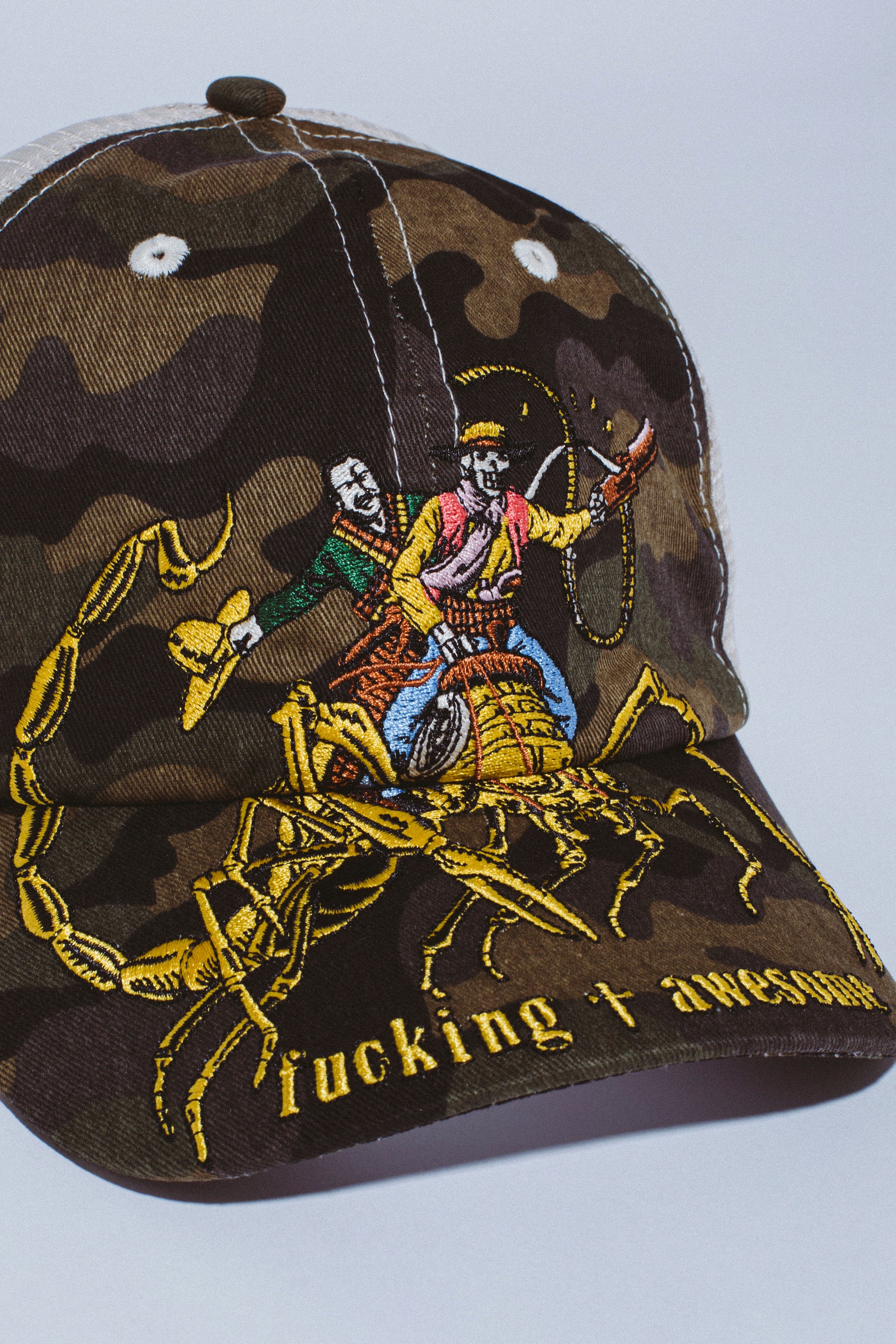 Scorpion Mesh Trucker Hat – Fucking Awesome