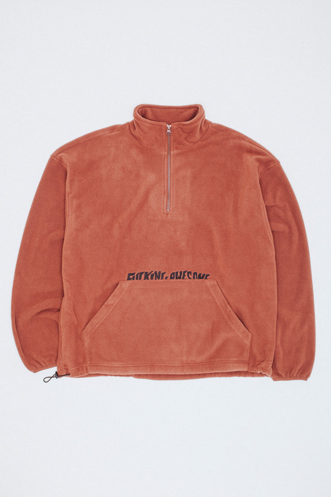 Cut Off Quarter Zip Polar Fleece