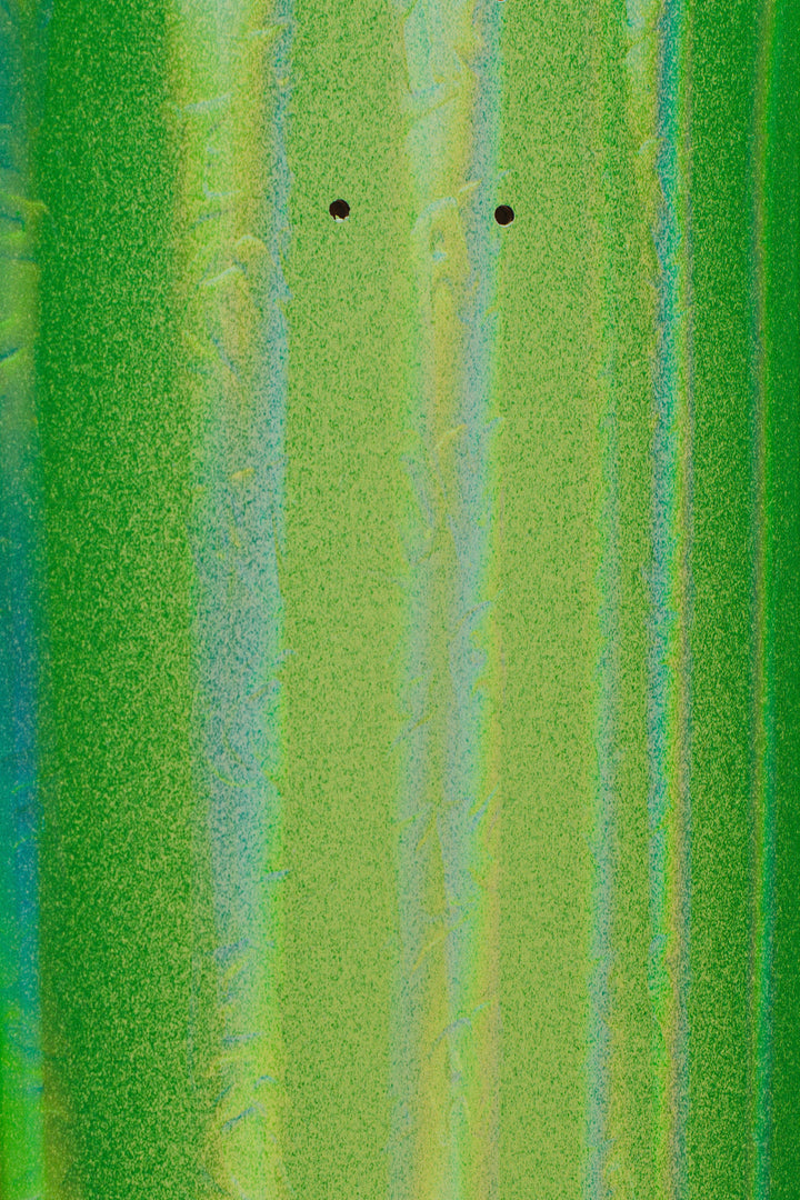 Neon Green Stamp Embossed
