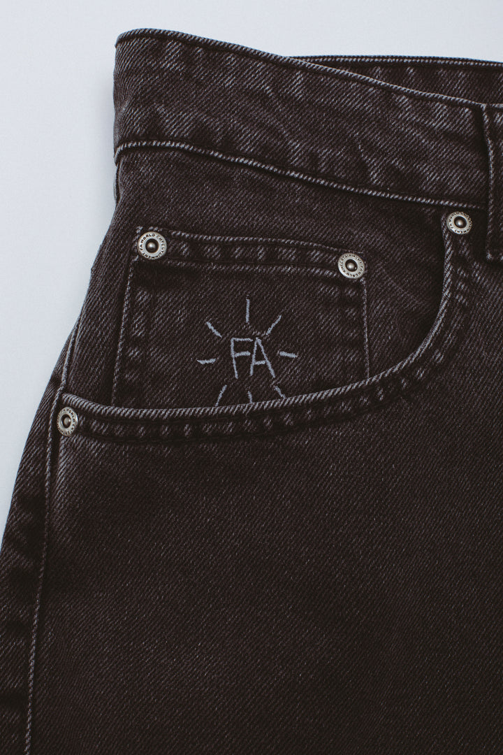 Fecke Dirtwashed Grey Denim Jeans