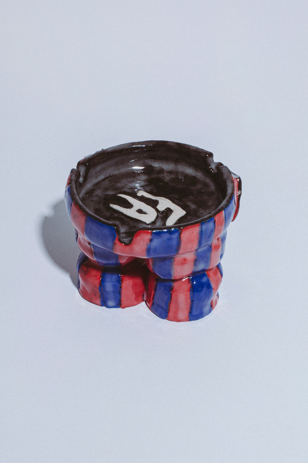 Big Bell Ceramic Tripedal Logo Ashtray