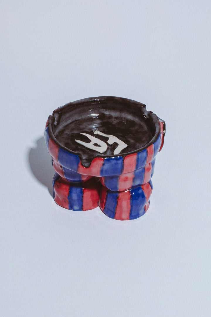 Big Bell Ceramic Tripedal Logo Ashtray