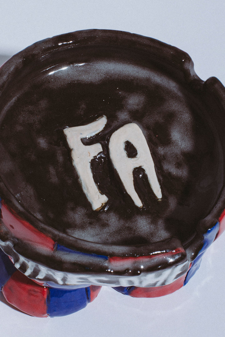 Big Bell Ceramic Tripedal Logo Ashtray