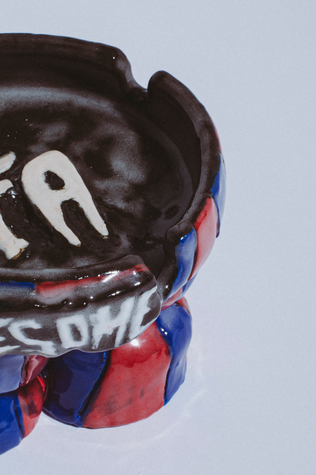 Big Bell Ceramic Tripedal Logo Ashtray