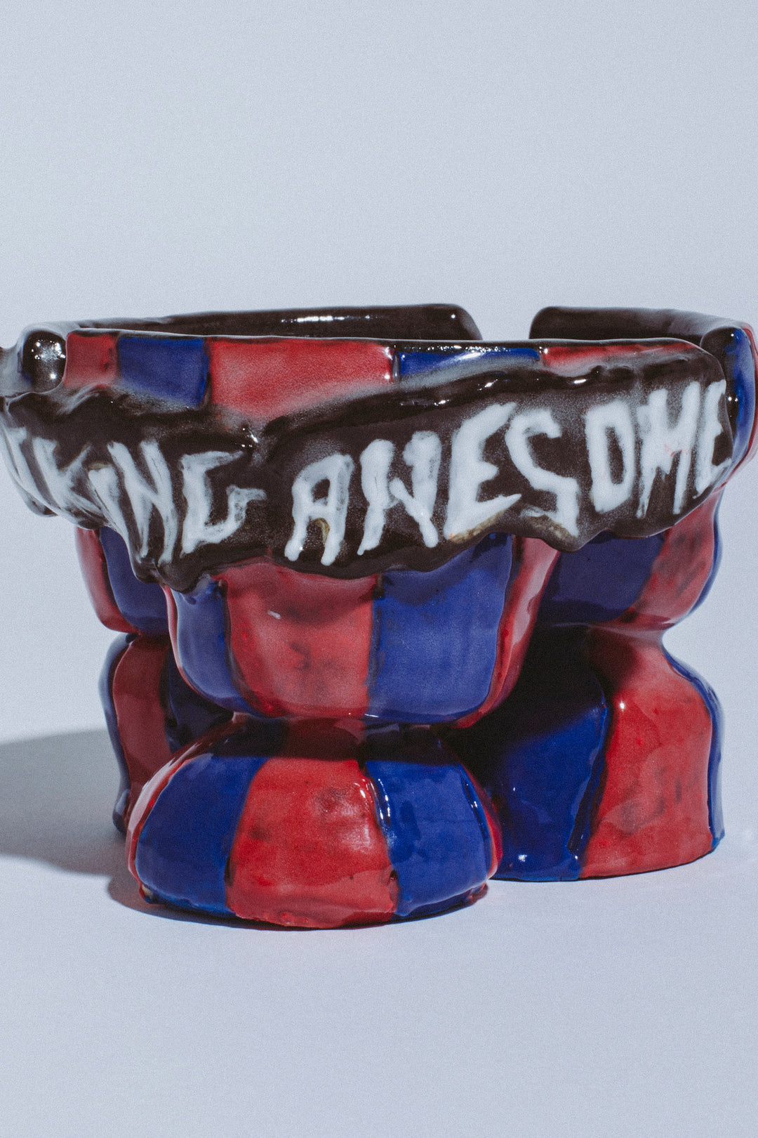 Big Bell Ceramic Tripedal Logo Ashtray