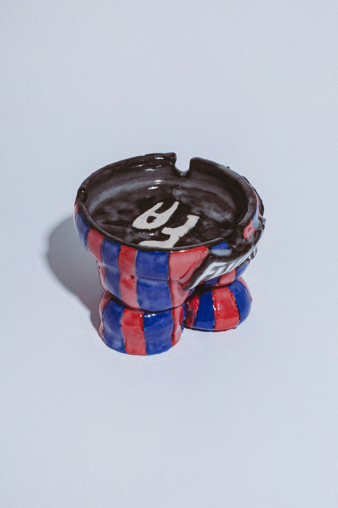 Big Bell Ceramic Tripedal Logo Ashtray