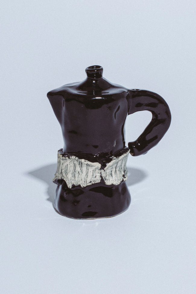 Big Bell Ceramic Coffee Pot Piece