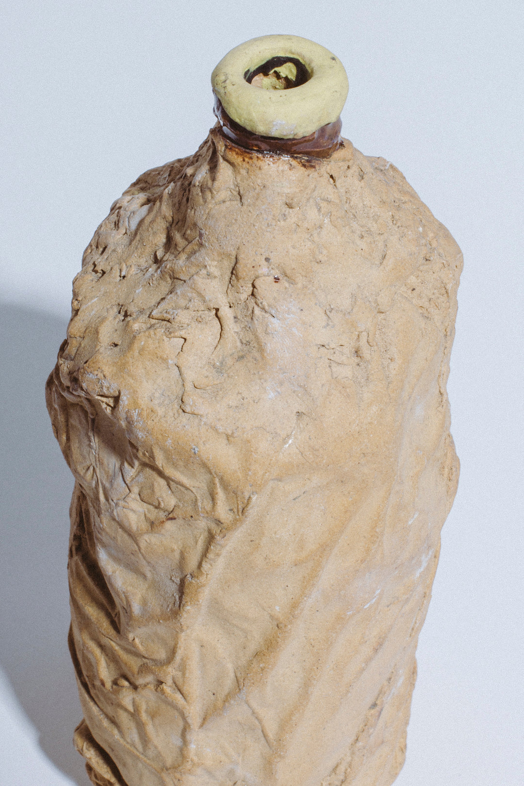 Big Bell Ceramic Paper Bag Vase