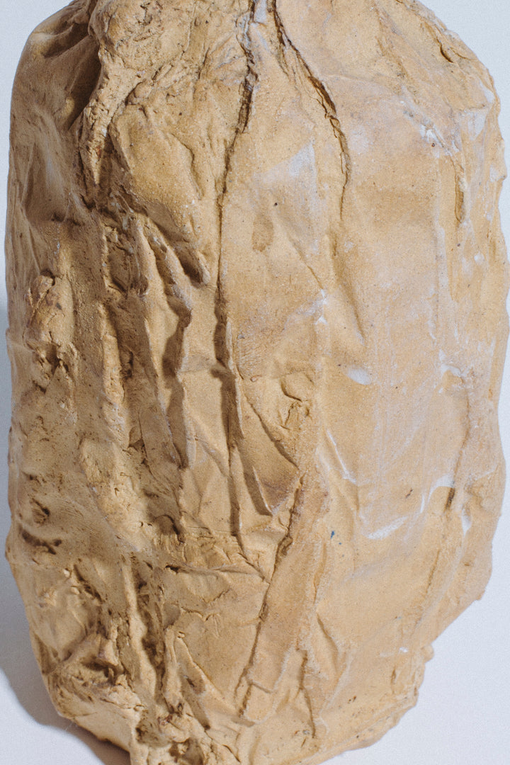 Big Bell Ceramic Paper Bag Vase