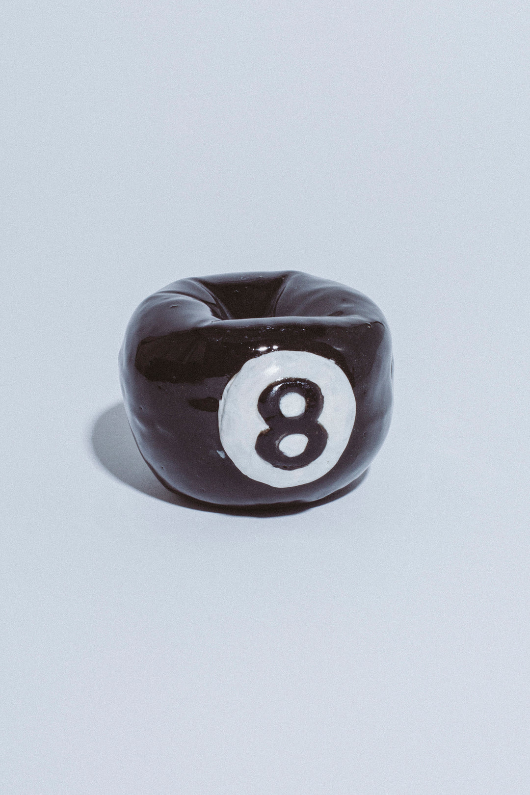 Big Bell Ceramic 8-Ball Piece