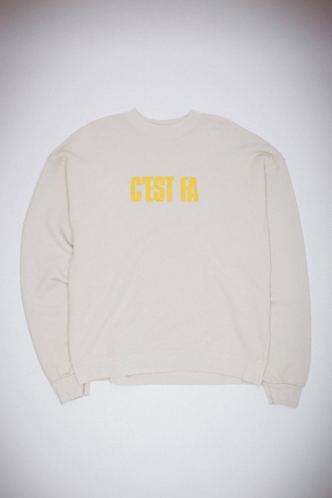 C'est FA Crewneck