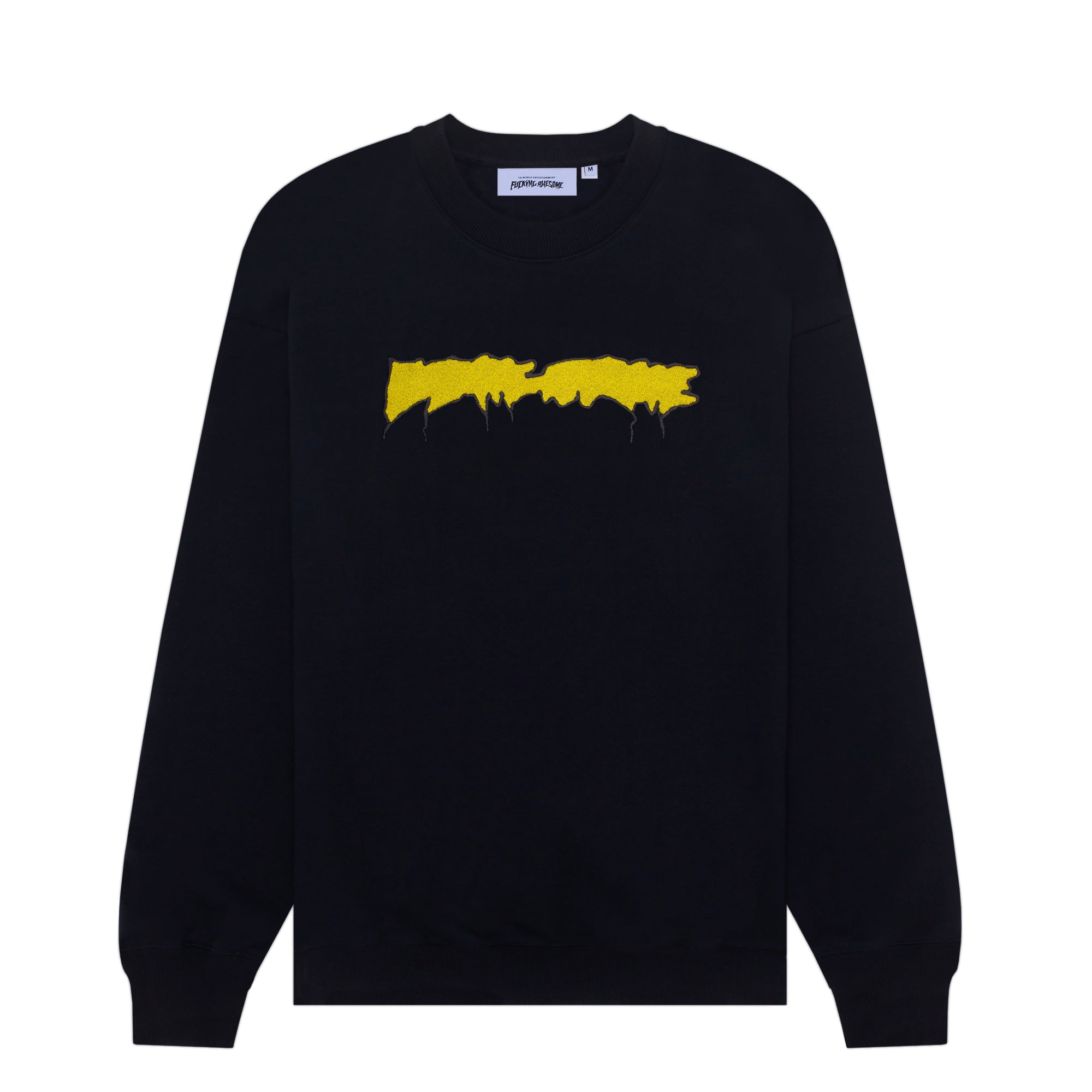 Overdyed Outline Drip Crewneck – Fucking Awesome
