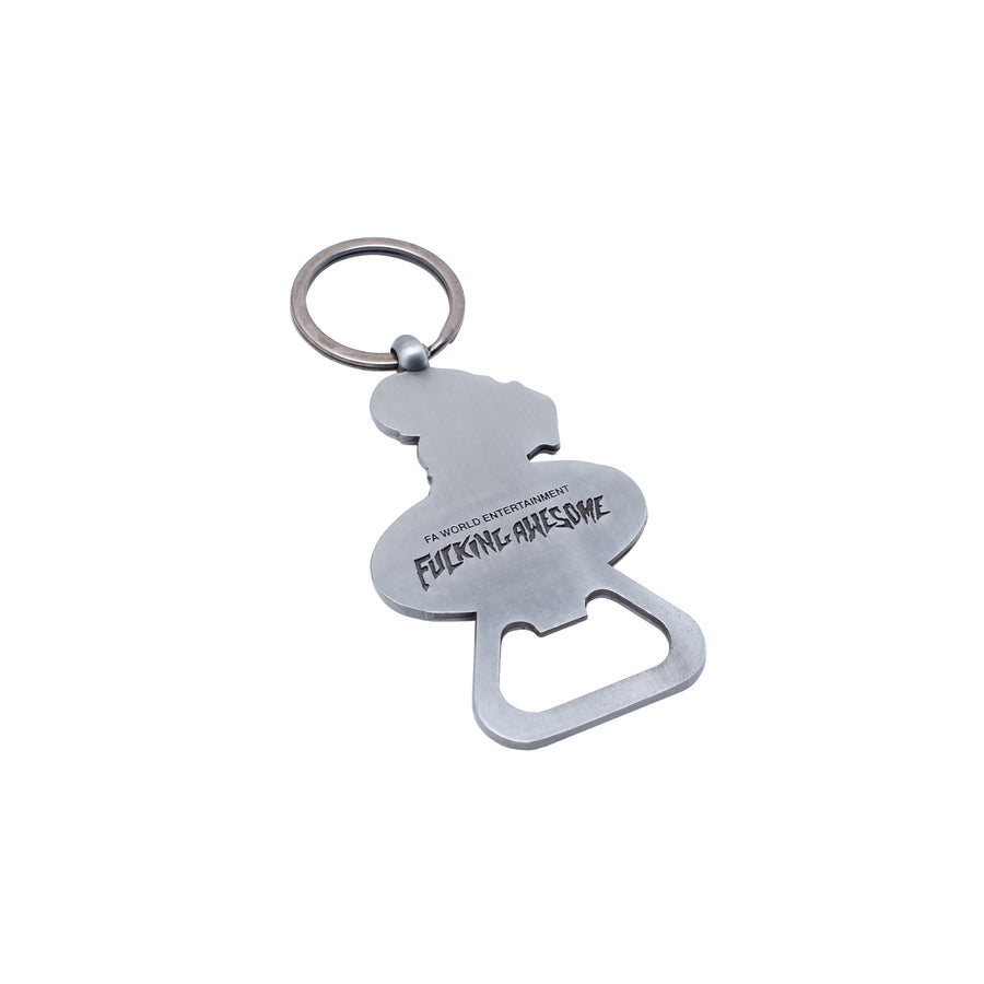 Flea The World Bottle Keychain